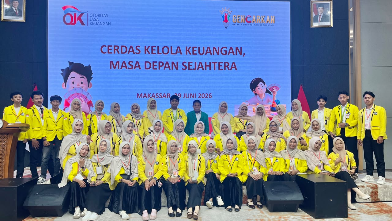 Perluas Wawasan Sektor Keuangan, HMPS Perbankan Syariah Gelar Visit Industrial ke OJK Sulselbar